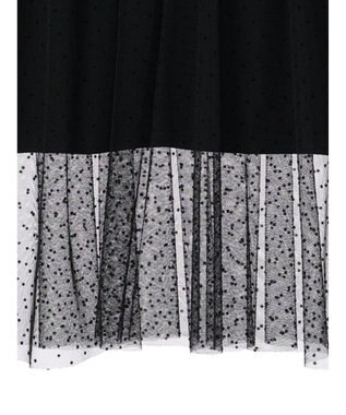 YECCA VECCA 【2点SET】マルチwayチュールオーバーキャミSET/Tee Black