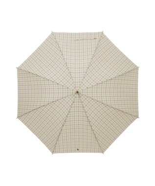 MOONBAT 【ジャンプ傘】POLO RALPH LAUREN （ポロ ラルフローレン） 長傘 ギンガムチェック ベージュ