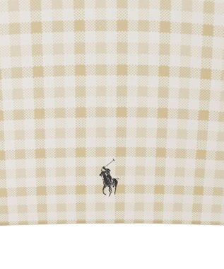 MOONBAT 【ジャンプ傘】POLO RALPH LAUREN （ポロ ラルフローレン） 長傘 ギンガムチェック ベージュ