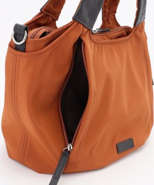 Y'SACCS ふんわりラウンド2WAYトート Mサイズ オレンジ