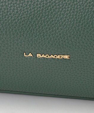 LA BAGAGERIE ベーシック　フェイクレザートート グリーン