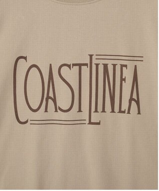 AMERICAN HOLIC COASTLINEA ロゴTシャツ Brown