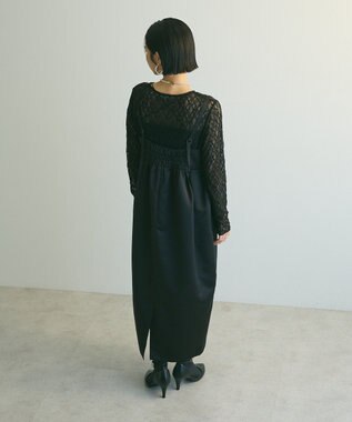 Green Parks ａ．ビスチェワンピース Black