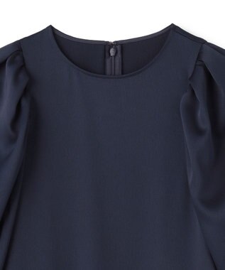 BEIGE， MABILLON / マトンスリーブドレス Navy