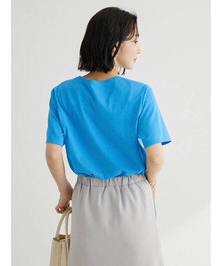 Green Parks 汗じみ防止ＶネックＴシャツ Brown