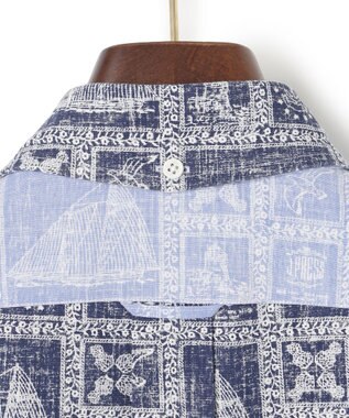 J.PRESS MEN Reyn spooner×J.PRESS リバースプリントクレイジーシャツ ネイビー系9