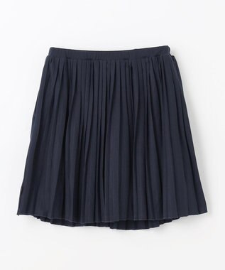 組曲 KIDS 【インパンツ付き】【150-160㎝】ＴＣ天竺プリーツ スカッツ ネイビー系