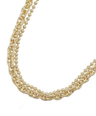AMERICAN HOLIC 2WAYチェーンMIXネックレス Gold