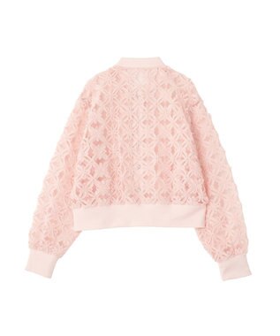 AMERICAN HOLIC アートレースカーディガン Pink