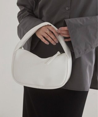 WEGO 【ANGIE VINTAGE】ハーフムーンBAG オフホワイト