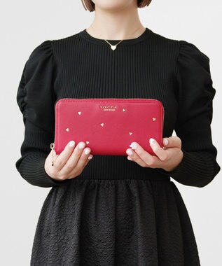 TOCCA LUCKY SHOWER LONGWALLET 長財布 レッド系