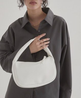 WEGO 【ANGIE VINTAGE】ハーフムーンBAG オフホワイト