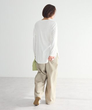 CRAFT STANDARD BOUTIQUE クルーネックロンTee Off White