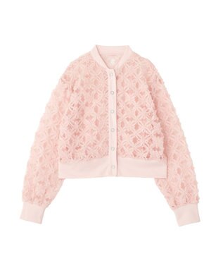 AMERICAN HOLIC アートレースカーディガン Pink