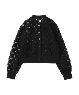 AMERICAN HOLIC アートレースカーディガン Black