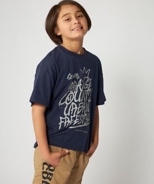 OP／FILA 【SEVEN2】グラフィティ風プリントTシャツ