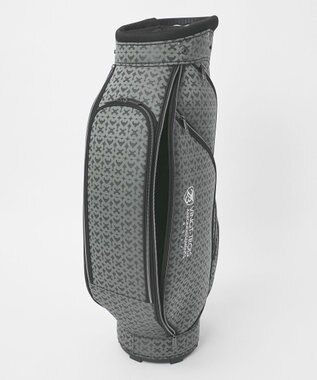 23区GOLF 【UNISEX】モノグラムライトキャディバッグ　ベテランゴルファーにもおすすめなモダンデザイン ブラック系5