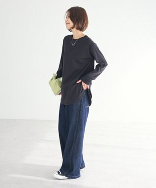 CRAFT STANDARD BOUTIQUE クルーネックロンTee Black