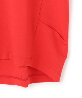 UNFILO L 【一部店舗限定カラー】BEAUTY FORM-T コクーンTシャツ レッド