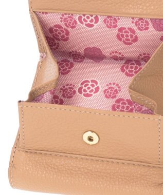 CLATHAS アンブラン BOX二つ折り財布 ベージュ