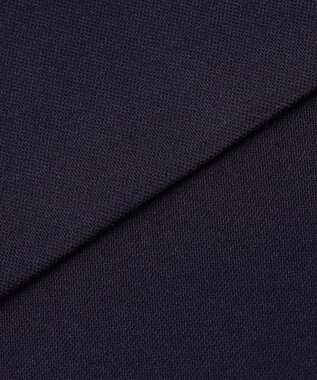 23区GOLF 【辻梨恵プロ着用】メッシュスリーブストレッチポロ ネイビー系