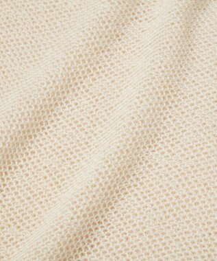 TOQUE 〈大草直子さんアドバイザー〉ベビーアルパカ×シルクハニカムニットトップス オフ