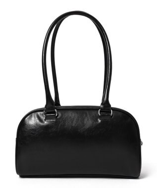 WEGO チャーム付きボストンバッグ ブラック