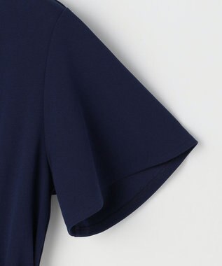 ANY SIS L バイカラー ワンピース ネイビー×ライトグレー