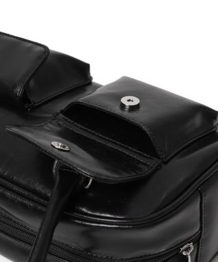 WEGO チャーム付きボストンバッグ ブラック