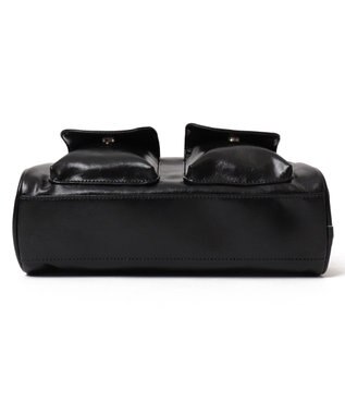 WEGO チャーム付きボストンバッグ ブラック