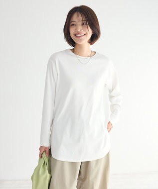 CRAFT STANDARD BOUTIQUE クルーネックロンTee Off White