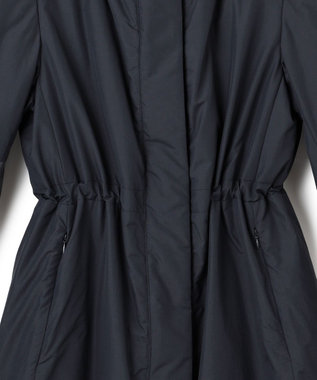 ICB L 【WEB＆一部店舗限定・撥水加工】ADSダウン  フーデットロングコート ネイビー系