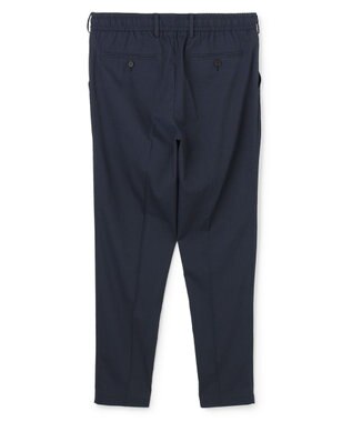 JOSEPH HOMME 【新素材 / セットアップ対応】ドットエアーサッカー ドロスト付テーパードパンツ / PEGG CONVERTIBLE ネイビー系