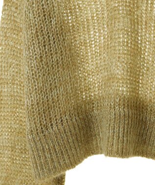 Green Parks ２Ｗａｙ起毛メッシュニットプルオーバー Green