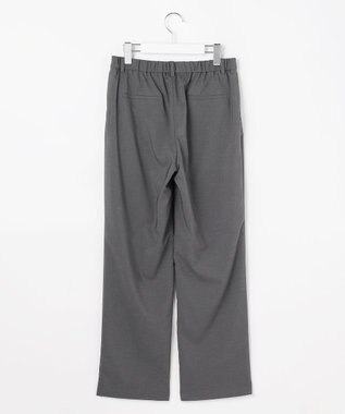 J.PRESS LADIES 【セットアップ対応】ファンマートロストレッチ テーパード パンツ チャコール系