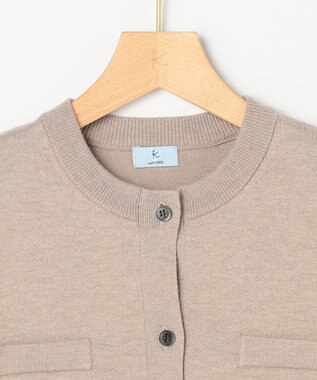 組曲 S ニューシックニット カーディガン ベージュ系