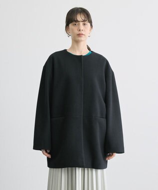 AMERICAN HOLIC リサイクル中空糸ノーカラーコート Black