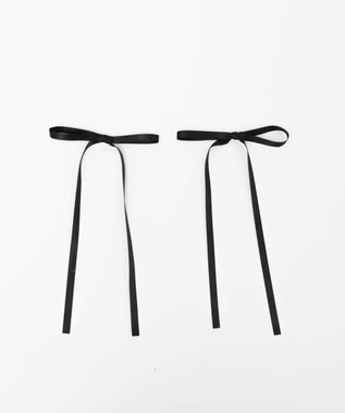 WEGO L2Pロングリボンヘアクリップ ブラックその他