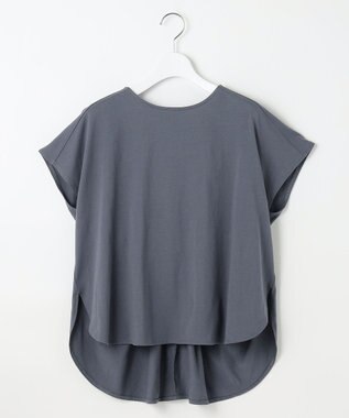 Feroux 【ONWARD CROSSET MAG掲載・セットアイテム】バックギャザーシャイニーセット ワンピース ネイビー系