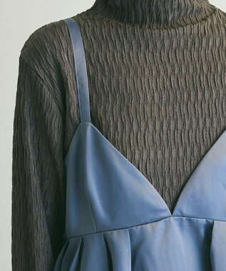 Green Parks ａ．ビスチェワンピース Blue