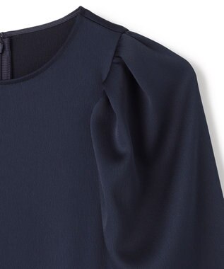 BEIGE， MABILLON / マトンスリーブドレス Navy