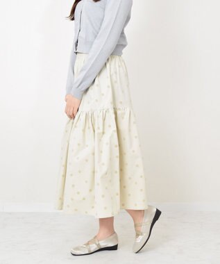 Bridget Birkin ＜3E＞【Bridget Birkin Walk】サテンギャザーウォーキングパンプス ゴールド