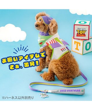 PET PARADISE ディズニー トイ・ストーリー バズ ベストハーネス ３Ｓ マルチカラー