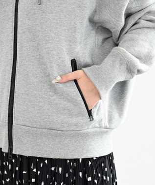 FORFORMO Back drape Parka バックドレープパーカー ライトグレー