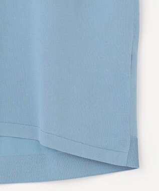 組曲 【2SET・WEB限定】フラワーレース5分袖ツイン ニット ブルー系