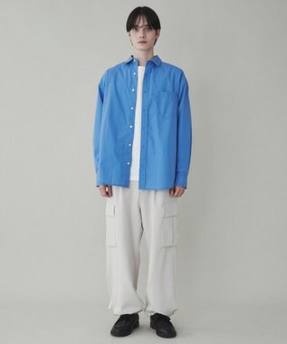 WEGO 【ユニセックス着用ITEM】トロミカーゴスラックス ライトベージュ