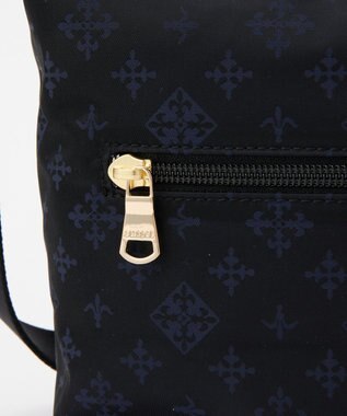 russet ナイロンジャガード2WAYミニショルダーバッグ(CE-1627) Black/Navy