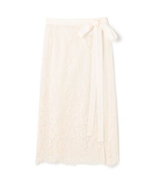 GRACE CONTINENTAL レースオーバースカート キナリ