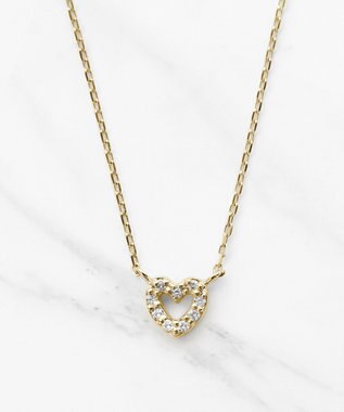 TOCCA 【WEB限定】IN YOUR HEART NECKLACE K10 ダイヤモンド ネックレス