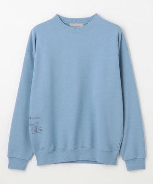 UNFILO MENS 【男女兼用】グラフィックプリント スウェットTEE [24年秋冬商品] ブルー(サイドプリント)